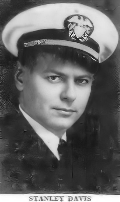 Click or Tap to Enlarge Stanley Gilbert DAVIS, LT (jg)-Lieutenant (junior grade)