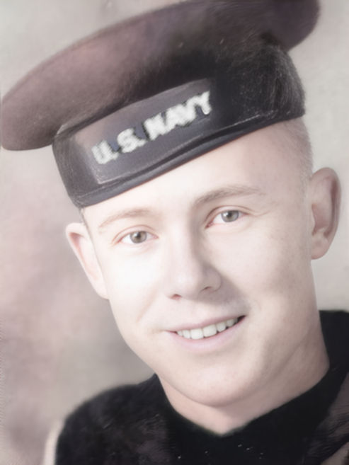 Click or Tap to Enlarge Everett Nathan THORPE, WT3-Water Tender Third Class